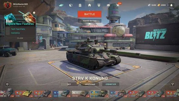 坦克世界闪击战重制版 v1.0.0.294安卓版