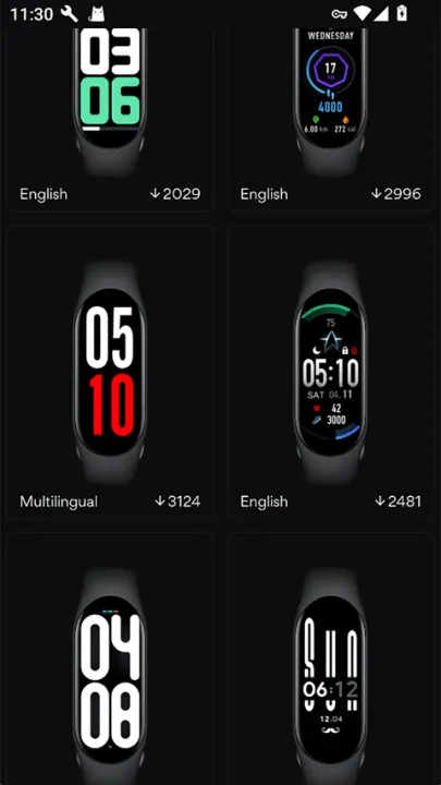 小米手环5表盘自定义工具旧版本(Watchfaces for Mi Band 5) v6.0.0.1 安卓版 小米手环5表盘自定义工具旧版本(Watchfaces for Mi Band 5) v6.0.0.1 安卓版