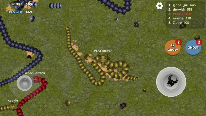 巨蛇蠕虫游戏(Snake Battle) v3.2.3 最新版 巨蛇蠕虫游戏(Snake Battle) v3.2.3 最新版