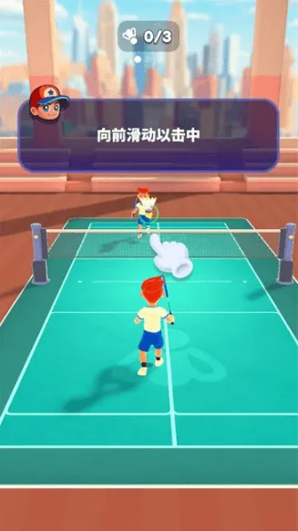 扣杀羽毛球3D游戏 扣杀羽毛球3D游戏