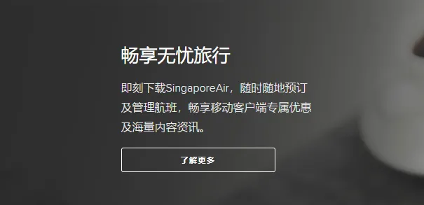 新加坡航空APP 新加坡航空APP