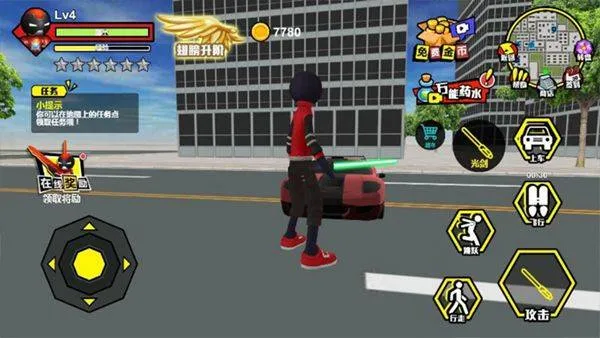 火柴人绳索英雄火柴人战争城市手机版 v2.1安卓版