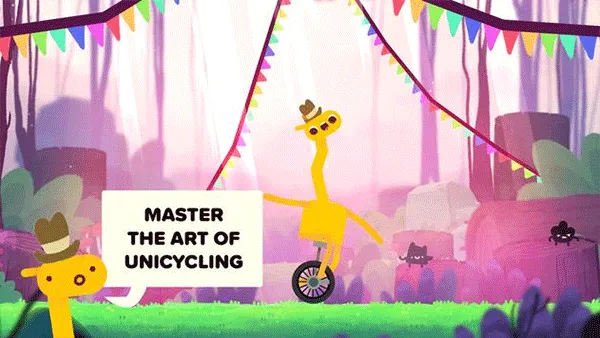 独轮车长颈鹿手游(unicycle giraffe) v1.8安卓版