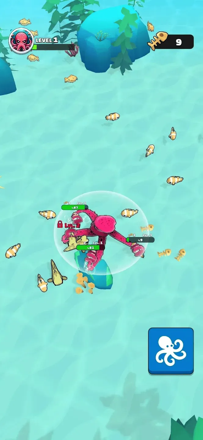 章鱼盛宴无限鱼骨手机版(Octopus Feast) v1.10.0 最新版 章鱼盛宴无限鱼骨手机版(Octopus Feast) v1.10.0 最新版