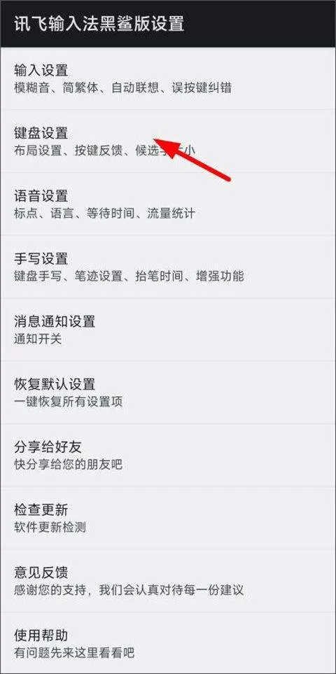 讯飞输入法黑鲨定制版 v9.1.9652安卓版