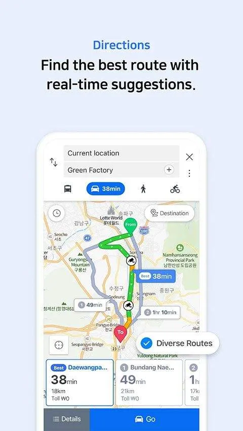 NAVER地图最新中文版 v6.5.1.1安卓版